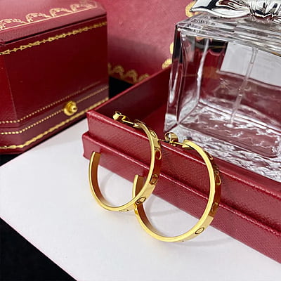 Cartier Dupe Hoops