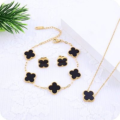 Clover Set Black