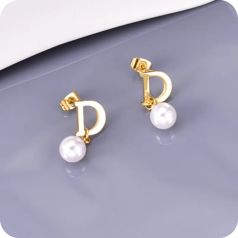 Dior D Earrings