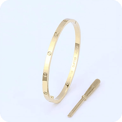 Sebastian Bracelet, Small Model, Brushed Finish